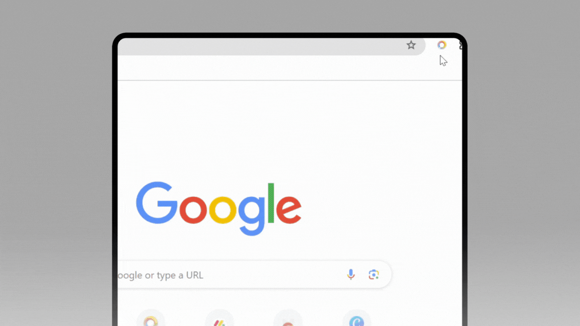 display floating widget slightly blurred GIF.gif